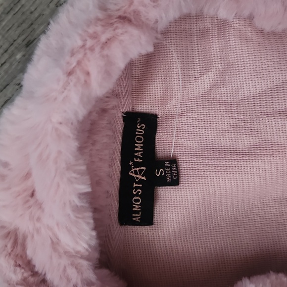 Girls pullover soft pink fleece - Picture 2 of 5